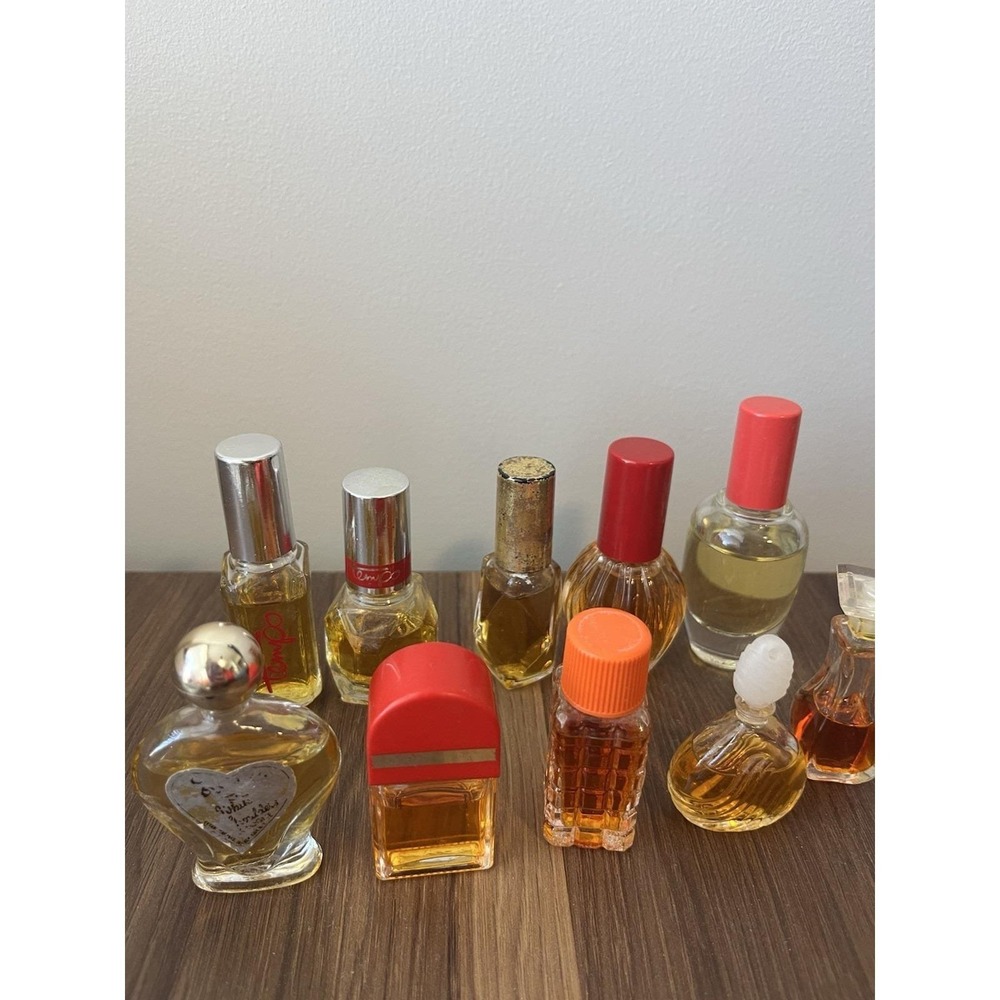 Vintage Mini Perfume Lot Of 10 Georgio Of Beverly Hills Avon Elizabeth Arden - Picture 5 of 7